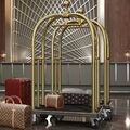 HILTON | Hotelgepäckwagen | Gold | max: 300kg | Gepäckwagen Hotelwagen Koffer...