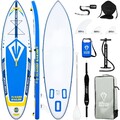 Aufblasbares SUP Board 320x83 Stand Up Premium Paddle Board Komplettset robust
