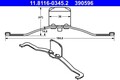 ATE Feder, Bremssattel 11.8116-0345.2 für VOLVO SAAB OPEL FORD