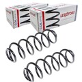 2X LESJÖFORS FAHRWERKSFEDERN SATZ HINTEN PASSEND FÜR SKODA OCTAVIA VW BEETLE