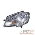 SCHEINWERFER HAUPTSCHEINWERFER H7/H7 MIT STELLMOTOR LINKS FÜR VW TOURAN 1T 06-10