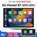 13.1" Android 12.0 Autoradio Wireless Carplay DSP GPS Navi für VW Passat B7 CC