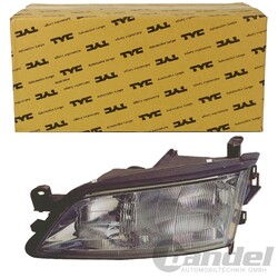 TYC HAUPTSCHEINWERFER H7 LINKS passend für OPEL VECTRA B CC 1.6 - 2.5 16V DIT