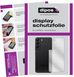 2x Schutzfolie für Samsung Galaxy S22 Rückseite klar Displayschutzfolie Folie