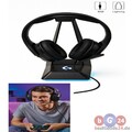 SilverCrest Gaming Headset mit Halter, RGB-Beleuchtung & USB-Hub – PC/PS/Xbox