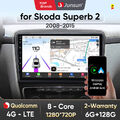 10'' Android 13 Autoradio Für Skoda Superb II 3T4 3T5 2008-2013 GPS Navi Carplay