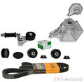 CONTI 6PK2490+Keilrippenriemensatz Span.A+WP+R.S für Audi A4 A6 A8 Q7 2.7 3.0TDI