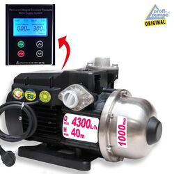 HAUSWASSERWERK HAUSWASSERAUTOMAT KREISELPUMPE JET PUMPE WASSER GARTEN INVERTERmit INVERTER! mit TANK! Bis 80% WENIGER STROM-Verbrauch