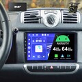 4+64G DAB+ Für Benz Smart Fortwo 451 2011-2015 KAM Autoradio Android 14 CarPlay