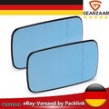 Spiegelglas für BMW 3er E46 5er E39 Touring BLAU Satz；Set KFZ DC12V Glas