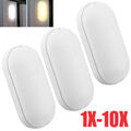 8/15W/20W LED Feuchtraumleuchte Ovalleuchte Wannenleuchte Badlampe Kellerleuchte