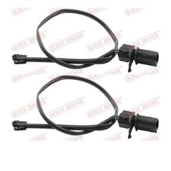 2x Quick Brake WS 0490 A Warnkontakt Bremsbelagverschleiß Vorne für VW Touareg