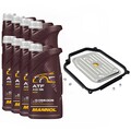 Set Getriebeöl ATF AG55 8 Liter + Getriebeölfilter für Audi A6 Avant 1.8 2.4