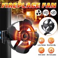 Ohne Strom Ofenventilator 4 Flügel Kaminventilator Magnetisch Ofen Kaminlüfter