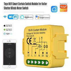 1-10X Tuya WIFI Smart Schalter Modul Vorhang Rolladenschalter Jalousieschalter