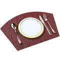 6x Tischsets Hitzebeständig PVC Tischmatte Platzset abwaschbar Platzdeckchen