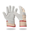 Engelbert und Strauss Rindvollleder Handschuhe Arbeitshandschuhe Leder Gr. 11