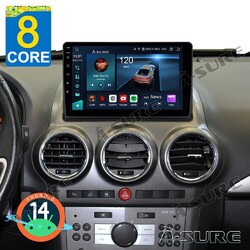 Android 14 9" 4+64G Autoradio CarPlay GPS Bluetooth FM Für Opel Antara 2007-2017