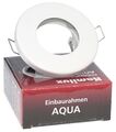 Feuchtraum / Nassraum Einbaustrahler AQUA IP65 GU5.3 GU10 für LED-Leuchtmittel