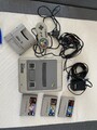 Super Nintendo SNES (PAL) + org. Controller & 3 Spiele gebraucht, funktionsfähig