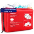 Verbandskasten Auto 2026, KFZ-Verbandtasche nach aktueller DIN 13164, Erste H...