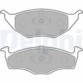 DELPHI Bremsbelagsatz Scheibenbremse LP1675 für VW LUPO 1 6X1 6E1 TDI AUDI A2