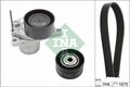 Schaeffler INA 529 0247 10 Keilrippenriemensatz passend für NISSAN OPEL