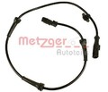 METZGER Sensor, Raddrehzahl für RENAULT VA links/rechts 0900692