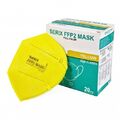 20x FFP2 Maske Serix Atemschutzmaske Mundschutz Masken CE 2163 Zertifiziert Gelb