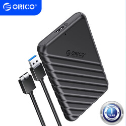 ORICO 4 /1 Stücke 2,5“ Externes Festplattengehäuse USB 3.0 zu SATA für 7/9,5 mm