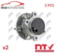 RADLAGERSATZ RADLAGER SATZ HINTEN NTY KLT-FR-057 2PCS V NEU OE QUALITÄT