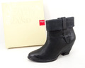 HÖGL Stiefeletten Damenstiefel Boots Stiefel Schuhe Antrazit Leder Gr. 6,5 / 40