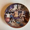 10 Wandteller Katzen Bradex "Die schönsten Ruheplätze"  von  Kahla Porzellan