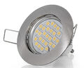 230V Einbaustrahler LED Einbauleuchten Set GU10 5Watt Lampe Spot Downlight 