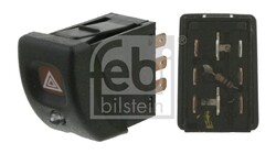 FEBI BILSTEIN Warnblinkschalter febi Plus 04718 für CORSA OPEL S93 TIGRA COMBO