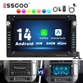 Android 14 64G DAB+ Carplay Autoradio GPS Cam Für VW Golf MK4 Passat B5 Polo 9N