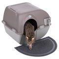 Roll and Clean Selbstreinigende Katzentablettbox Hygienisch Haustier Katze Toilette Training