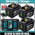 Für Makita 18V Akku 12,0AH 9,0AH 8,0AH BL1860B BL1850B BL1830 BL1820 Ladegerät