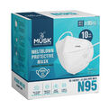 10x N95 FFP2 Maske Atemschutzmaske Mundschutz Gesichtsschutz 95% Filterung CE