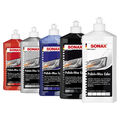 SONAX Politur Polish+Wax Color Farbpolitur 5 Farben wählbar - 500ml