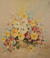 F. George, Blumenstrauß  60 x 70  Preis ohne Rahmen