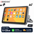 10" 6+128G 4G LTE Android 13 Carplay Autoradio 1 DIN GPS 360° Drehbar Bildschirm