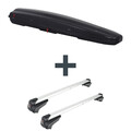 Dachbox G3 Arjes 280 + Dachträger G3 Clop infinity für BMW 3er Touring Typ F31