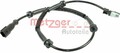 METZGER Sensor, Raddrehzahl für OPEL/RENAULT VA links/rechts 0900221