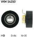 Original SKF Spannrolle Zahnriemen VKM 14210 für Ford
