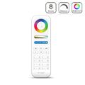 MiBoxer RGB+CCT Fernbedienung 8 Zonen Dimmen Schalten Farbsteuerung FUT089
