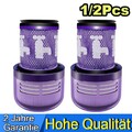 1/2tlg Waschbar Filter Für Dyson V12 Detect Slim Absolute Total Staubsauger B3U4