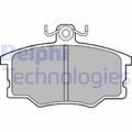 DELPHI BREMSBELÄGE SATZ VORDERACHSE PASSEND FÜR AUDI 100 80 COUPE VOLVO 340-360