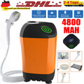 Outdoor Garten Camping Dusche Tauchpumpe mit Akku Brause Hundedusche wasserdicht