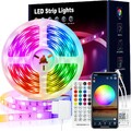 LED Stripe RGB Leiste Streifen 5050 SMD Band Licht Leuchte Lichterkette 1m-40m